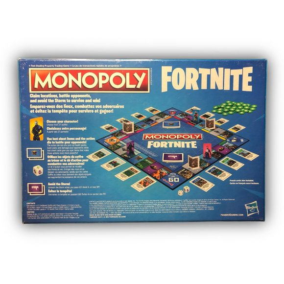 Monopoly: Fortnite Edition Board Game Inspired by Fortnite Video Game - Picture 2 of 2